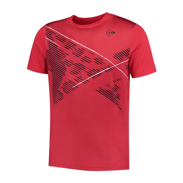 T-Shirt Dunlop Game Tee Homem (Vermelho)
