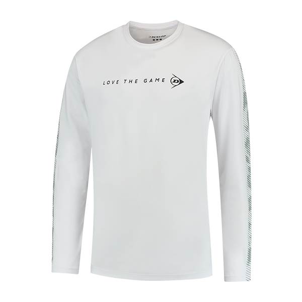 T-Shirt Manga Comprida Dunlop Practice Homem (Branco)
