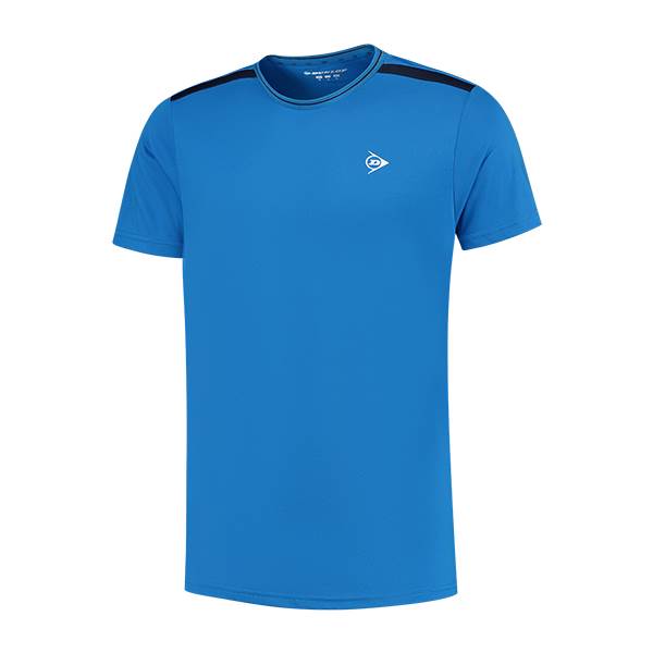T-Shirt Dunlop Club Crew Tee Homem (Royal,Navy)