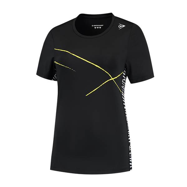 T-Shirt Dunlop Game Tee Senhora (Preto)