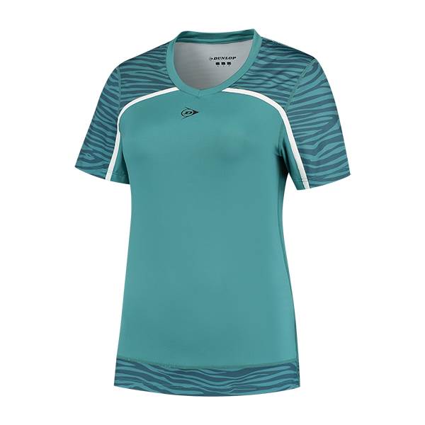 T-Shirt Dunlop Game Tee Senhora (Azul Turquesa)