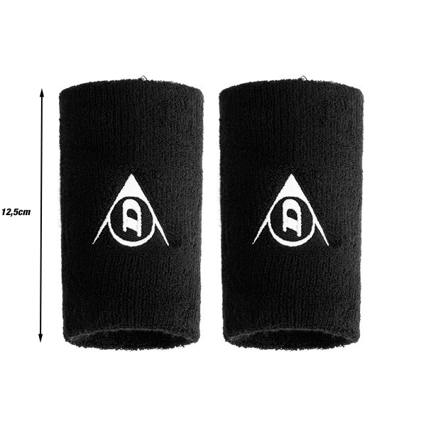 Punho Dunlop 12,5cm (Preto,Blister 2un)