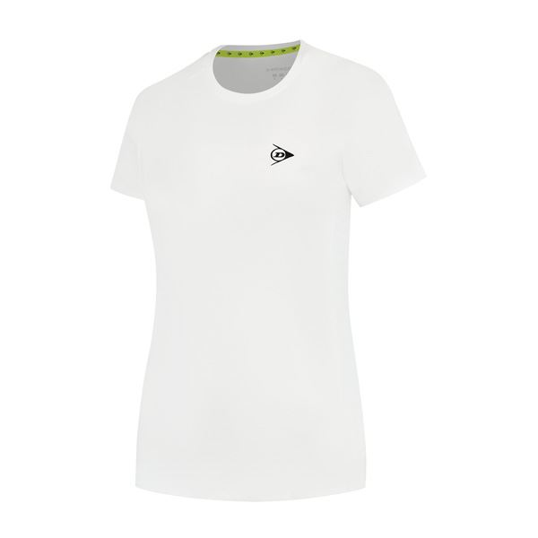 T-Shirt Dunlop Club Crew Tee Rapariga (Branco)