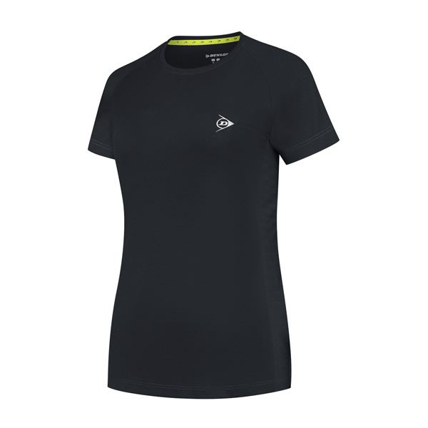 T-Shirt Dunlop Club Crew Tee Rapariga (Preto)